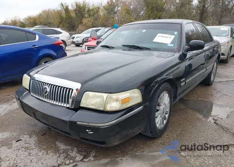2009 Mercury Grand Marquis Ls (Fleet Only) from USA, damaged, VIN 2MEHM75V79X627537